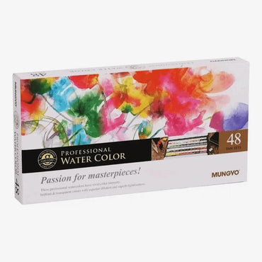 Mungyo Professional Watercolor Set Of 48 The Stationers